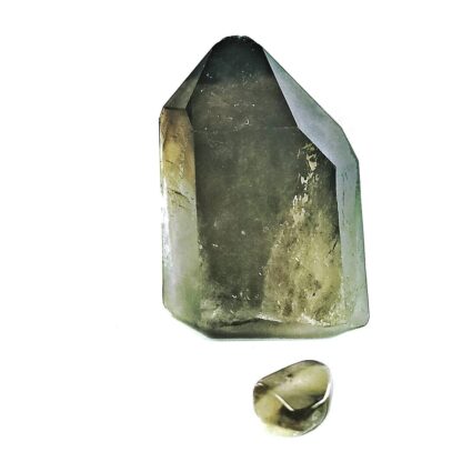 Piedra Punta de Cuarzo ahumado o Smoky Quarzt