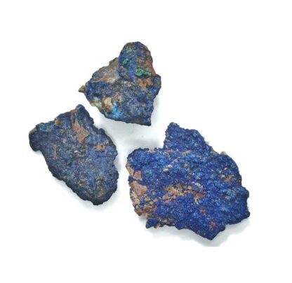 Piedra azurita azul intenso de marruecos